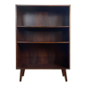 Vintage Scandinavian rosewood bookcase by Niels J. Thorso for Westergaards, 60s