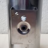 70's metal cylindrical wall sconces