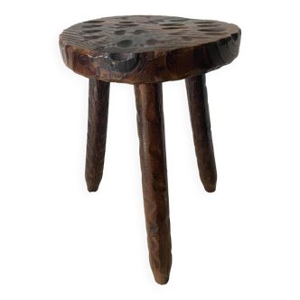 Vintage tripod stool, plant holder