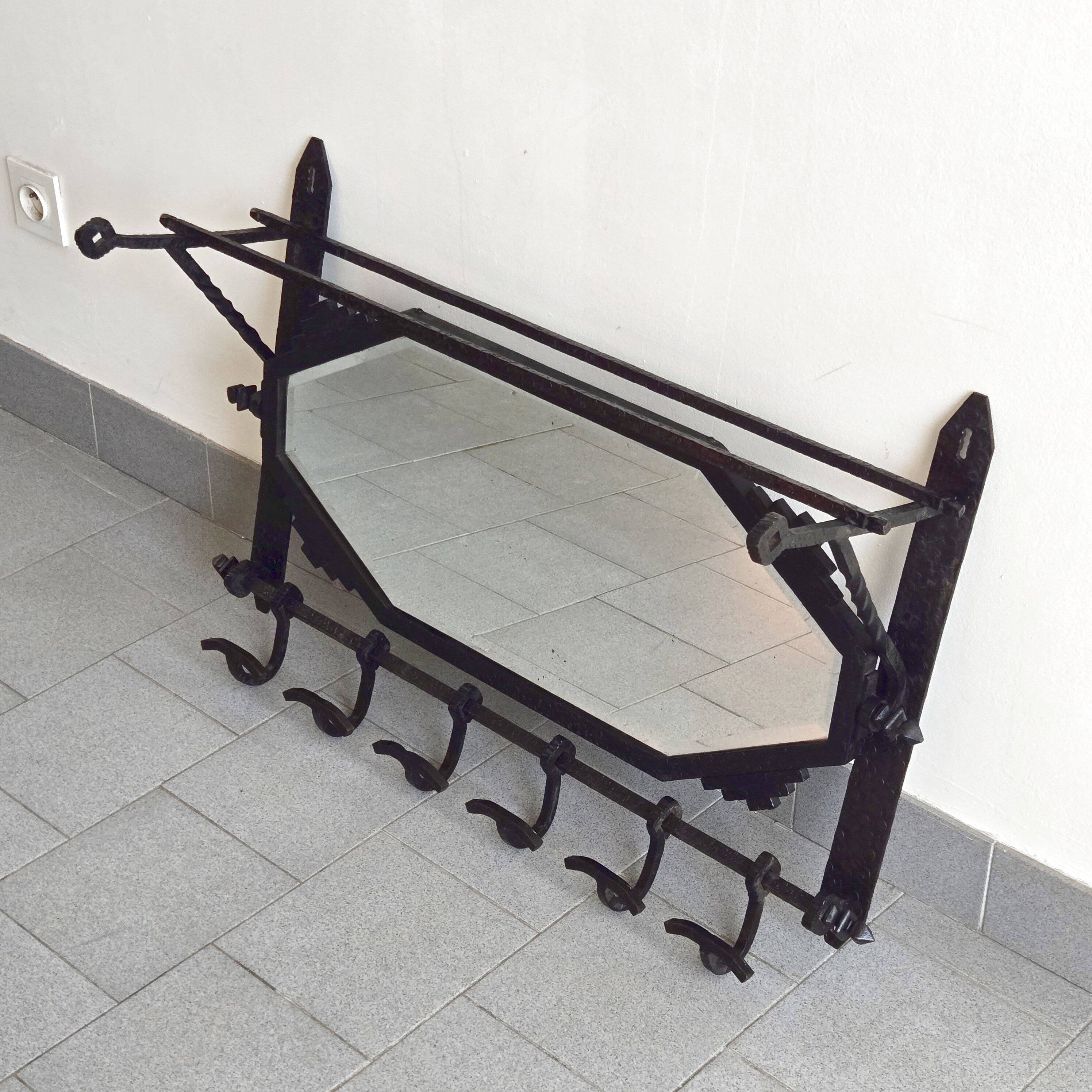Art Deco coat rack 1920