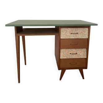 Vintage Scandinavian desk revamped