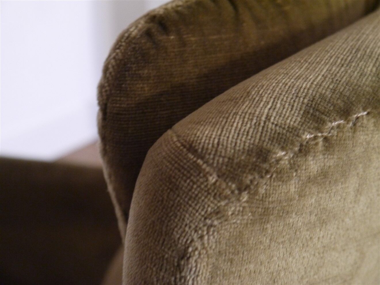 Vintage Scandinavian velvet armchair 1970