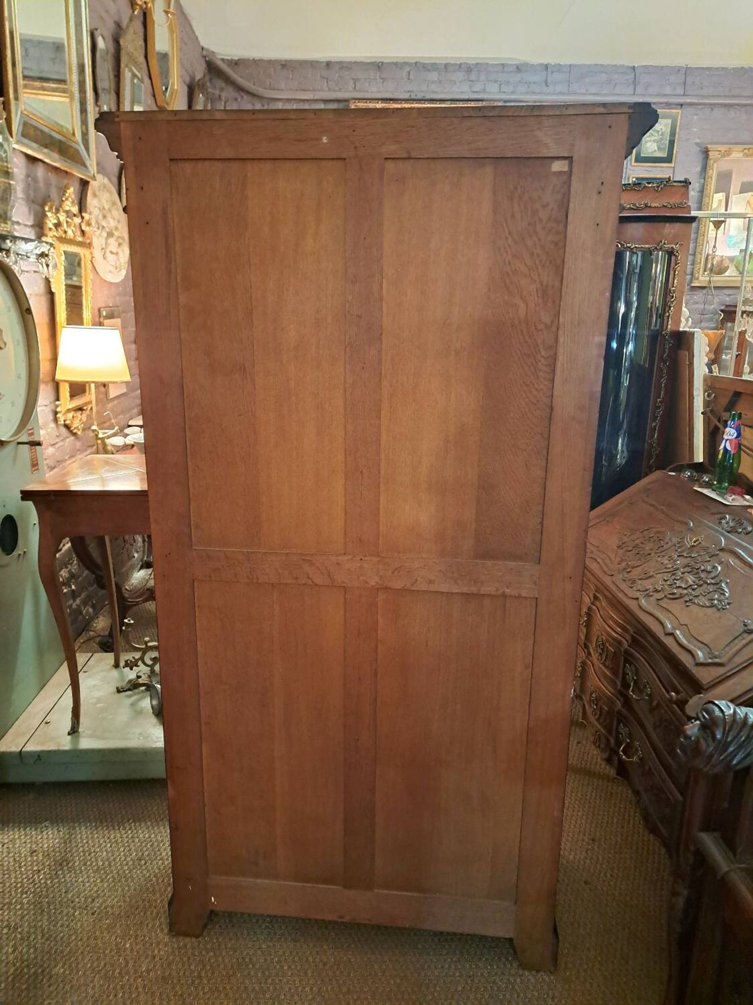 Meuble de notaire à clapets en acajou