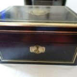 sewing box XIX Boulle Napoleon 3, toilet box