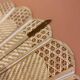 Giant bamboo and cane fan