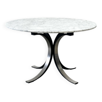 Table à manger en marbre T69 par Osvaldo Borsani pour Tecno années 1970