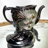 Antique Victorian teapot, English pottery