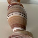 Pink onyx vase