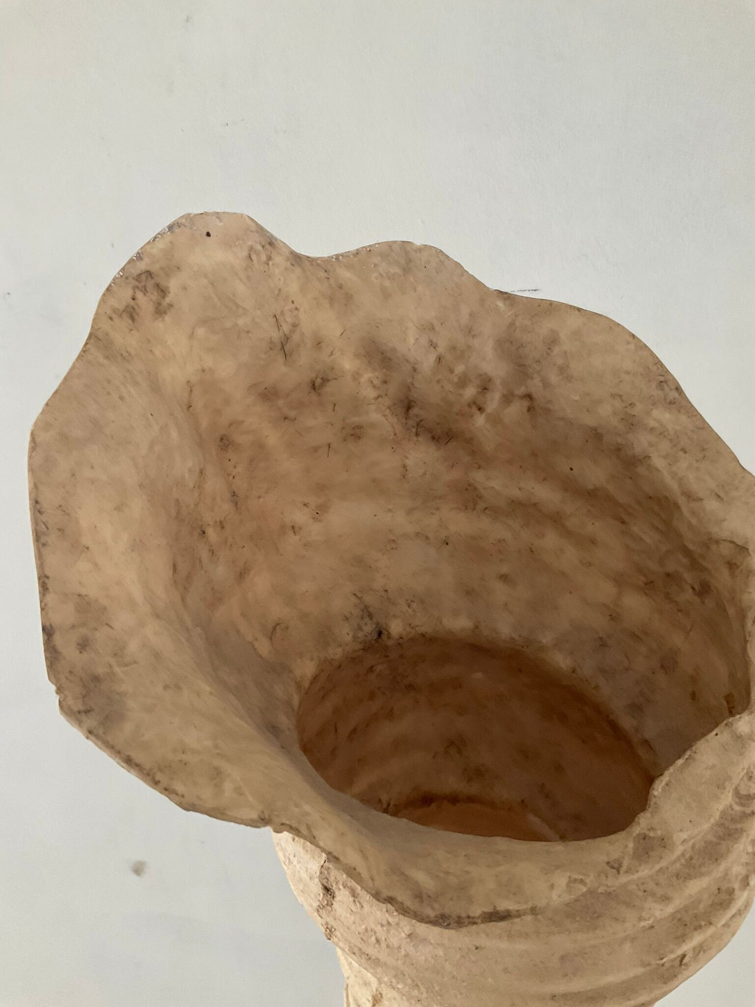 Floor lamp Shell "Ariell" by IIhan Koman 80s