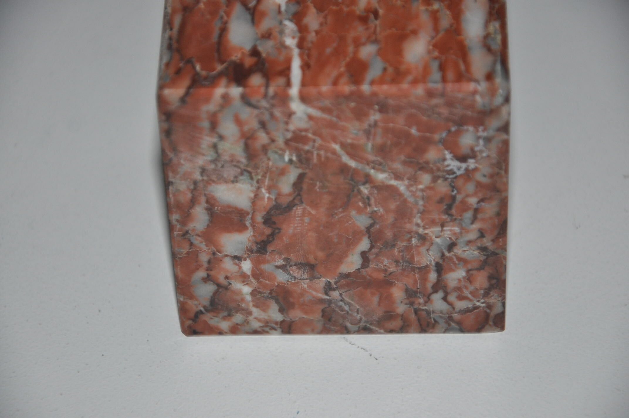 Paper press holder marble pencils