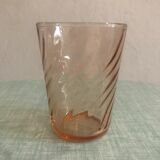 Set of 6 Arcoroc glasses from Luminarc rosaline model