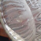 Syphon de bar anglais année 40 en verre moulé et bakélite