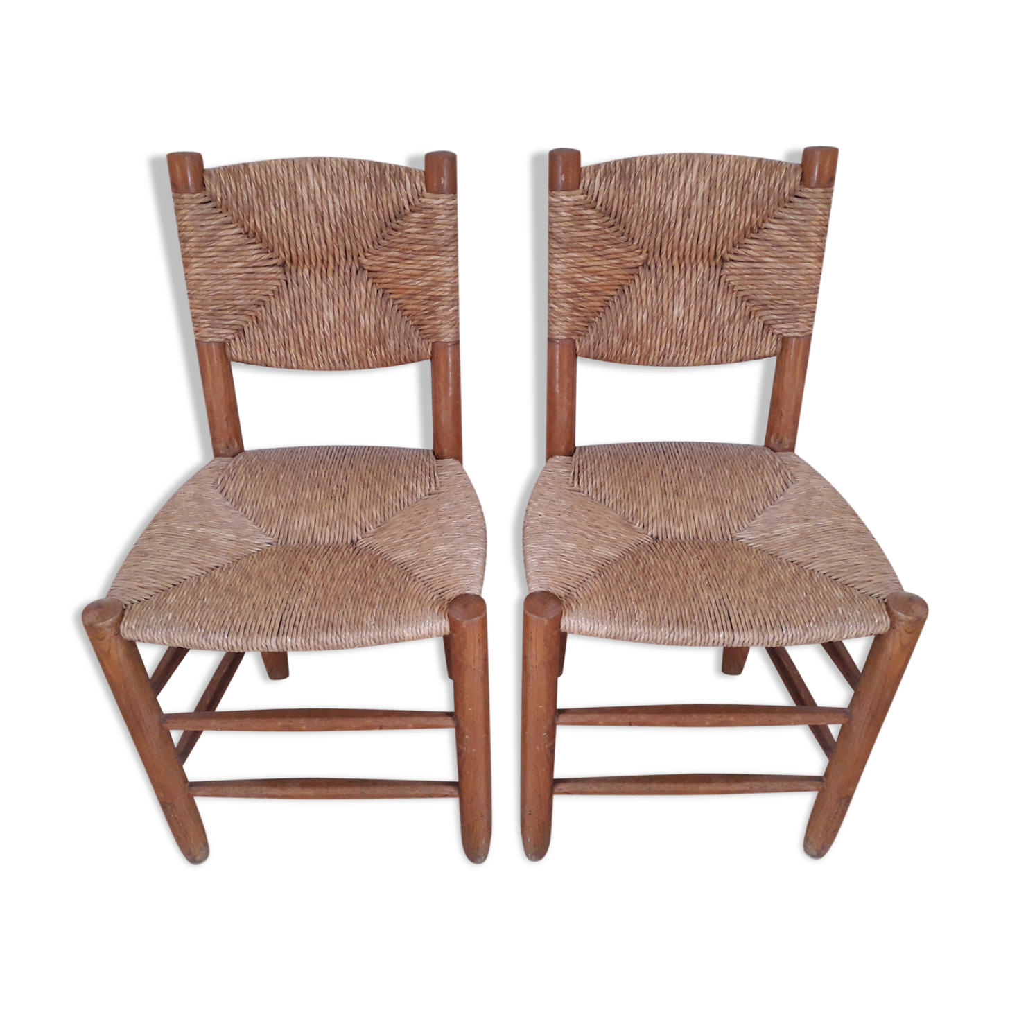 Charlotte Perriand's chair, so-called "bauche" model.  Circa 1966.