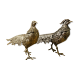 Couple of silver metal making