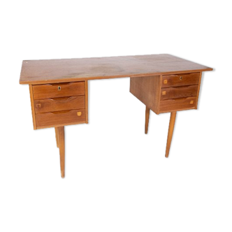 Bureau en teck danois des années 1960