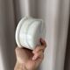 Carrera marble lidded jar