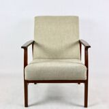 Vintage Beige Club Armchair, 1970s