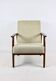 Vintage Beige Club Armchair, 1970s