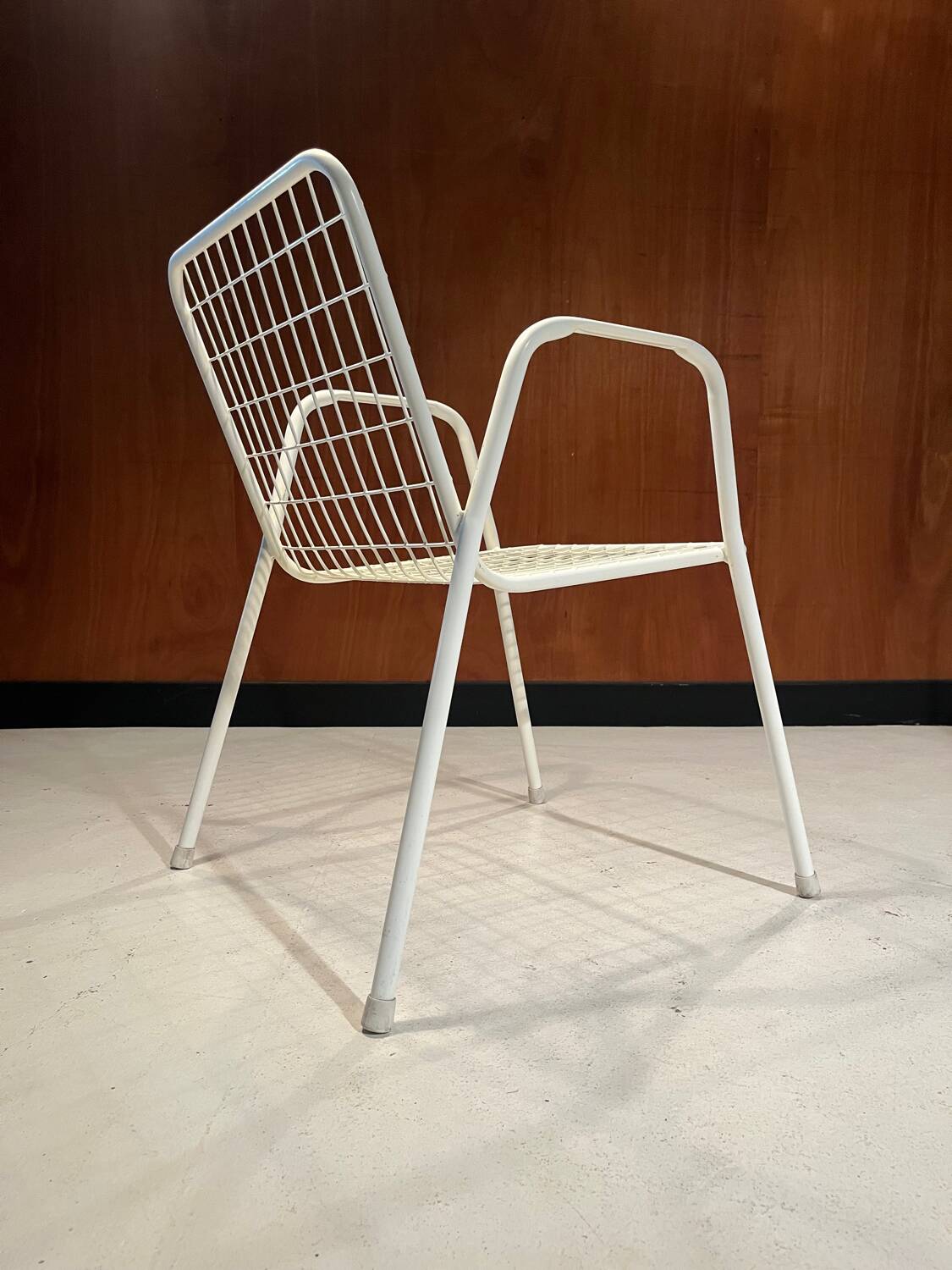 4 vintage Emu Rio chairs from Italy, 1980.