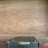 Louis XVI style chest of drawers, spinning top legs - transition style marquetry