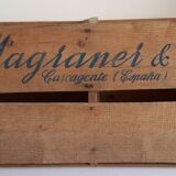 Case wood transport old fruit Magraner-Co Espana Dandy