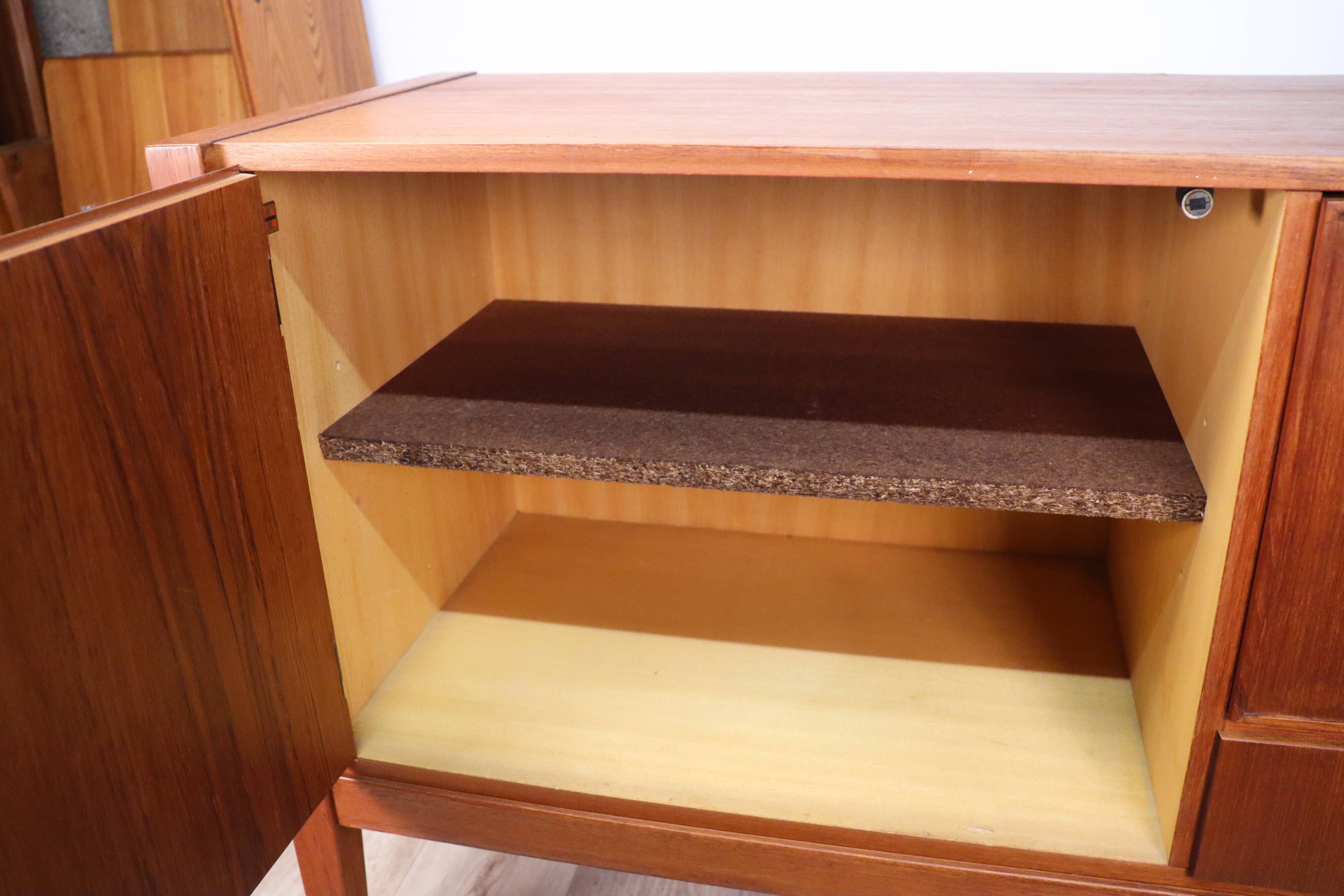 Scandinavian enfilade by Rudolf Bernd Glatel edition Fristho 1960 in teak