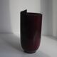Vase 1950 en grès à col découpé