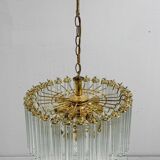 Mid-century modern chandelier by Gaetano Sciolari, 1970s