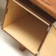 Large rosewood boomerang desk / executive desk from the 1960s