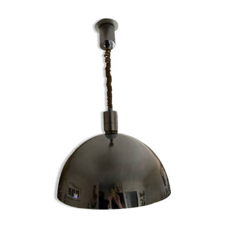 Chrome suspension light fixture 1960
