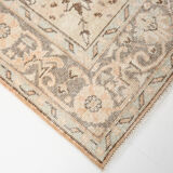 7x11 classic turkish vintage rug, vintage carpet rug 331x205cm