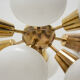 Vintage Sputnik chandelier for Kamenicky Šenov, 1970´s