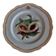 Plat assiette à talon porcelaine de Paris monogramme Ch. Pillivuyt XIXème