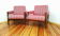 A pair of armchairs, vintage, 60s