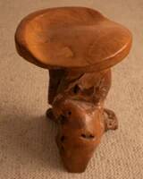 Brutalist stool