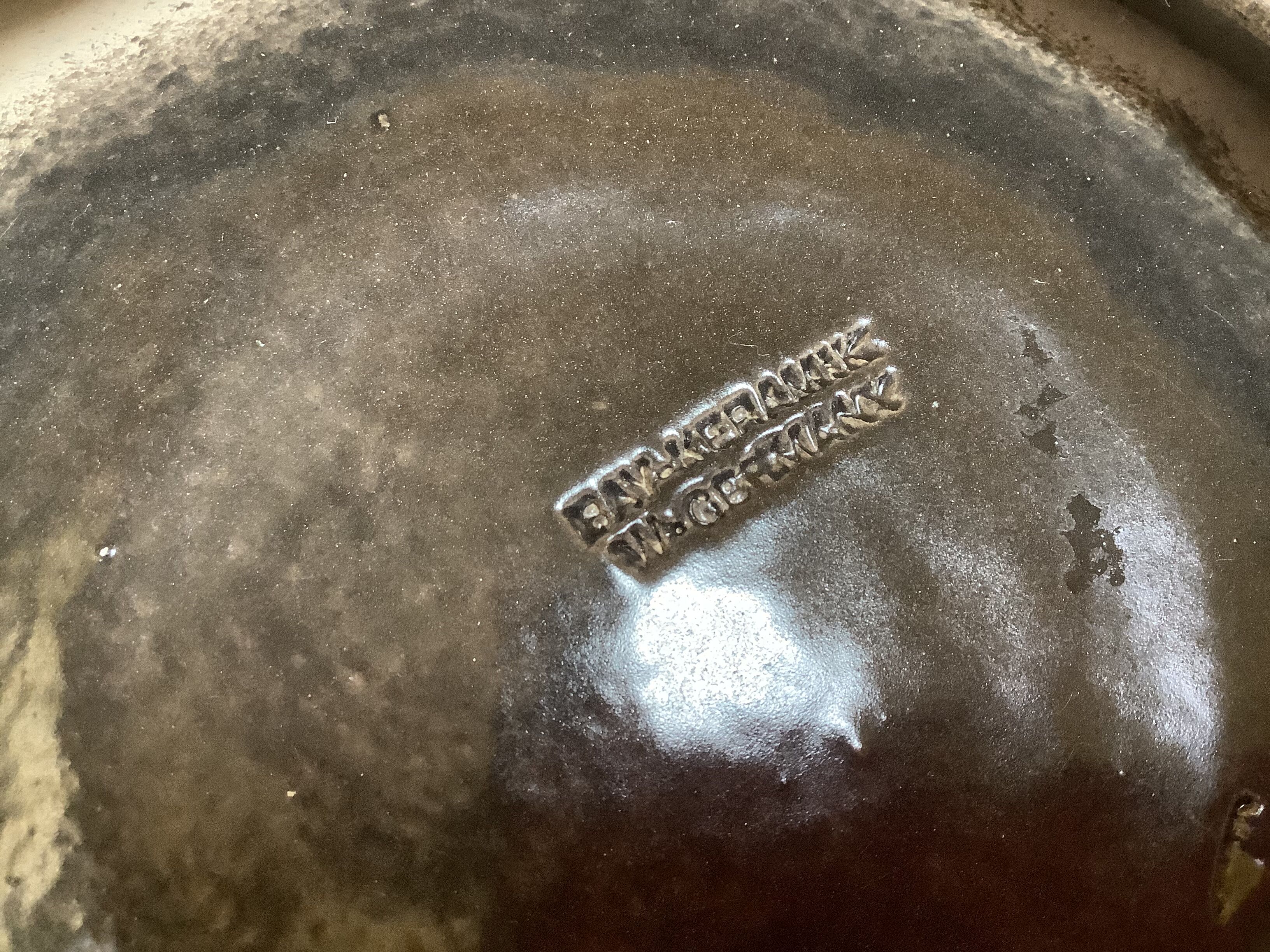 Ceramic cut dish bay keramik W Germany