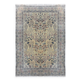 Persian Nain Iran Wool and Silk Rug Circa 1960" Handmade - 1.60 x 2.30 Meters