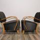 Fauteuils par Jindřich Halabala, 1950s, Set de 2