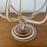 Antique medusa cup josefina krosno multi-layer blown glass vintage
