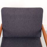 Fauteuil lounge FD-109 en teck par Ole Wanscher pour France & Son, années 1960