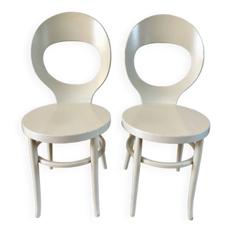 Paire de chaises Design Mouettes par Baumann années 60