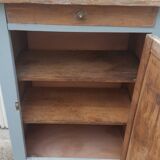 Parisian buffet wood and pastel