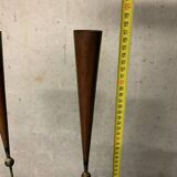 Pair of Scones Candle Holders by Pieter Spruyt, Holland