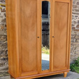 Wardrobe, mirror, vintage, 50s