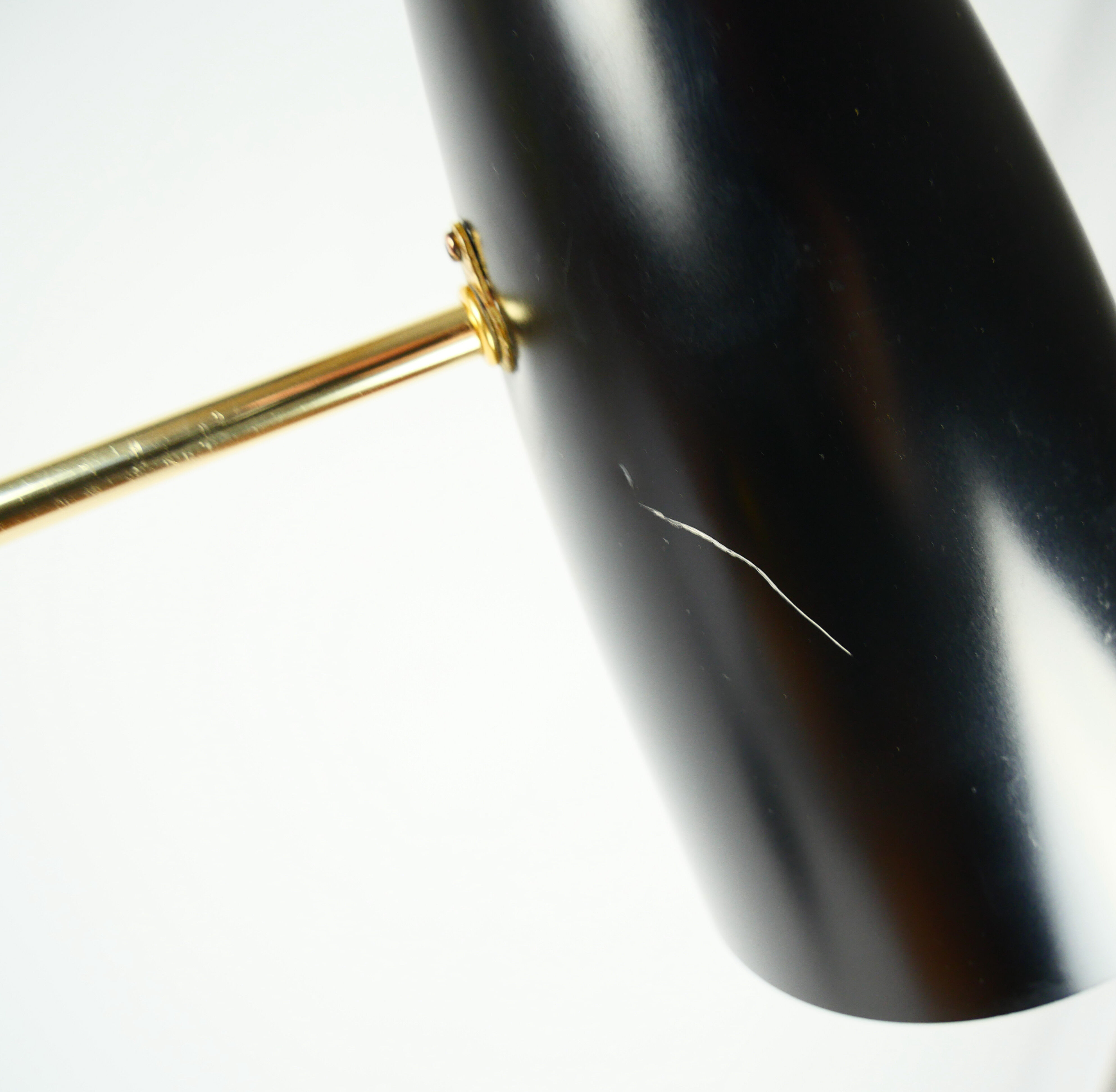 Articulated floor lamp year 70s