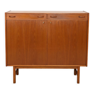 Vintage Scandinavian sideboard with drawers