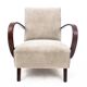 Art Deco armchairs designed by J. Halabala, Czechoslovakia, 1930s.
