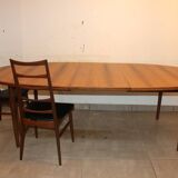Table palissandre Arne Vodder 6/10 personnes