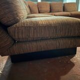 Modular 8-seater sofa by Willy Rizzo. Super C model