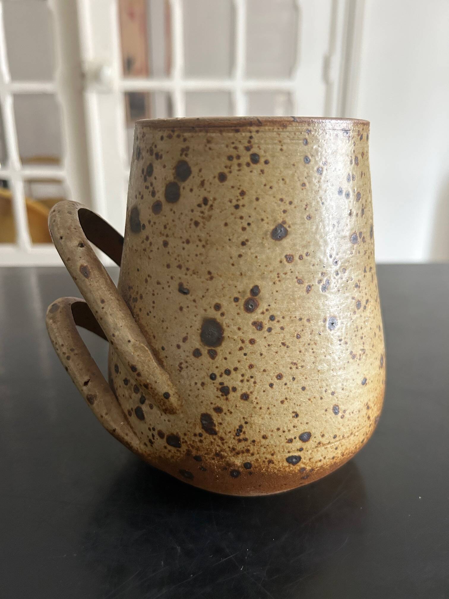 stoneware vase Michel Dumont Charles Gaudry